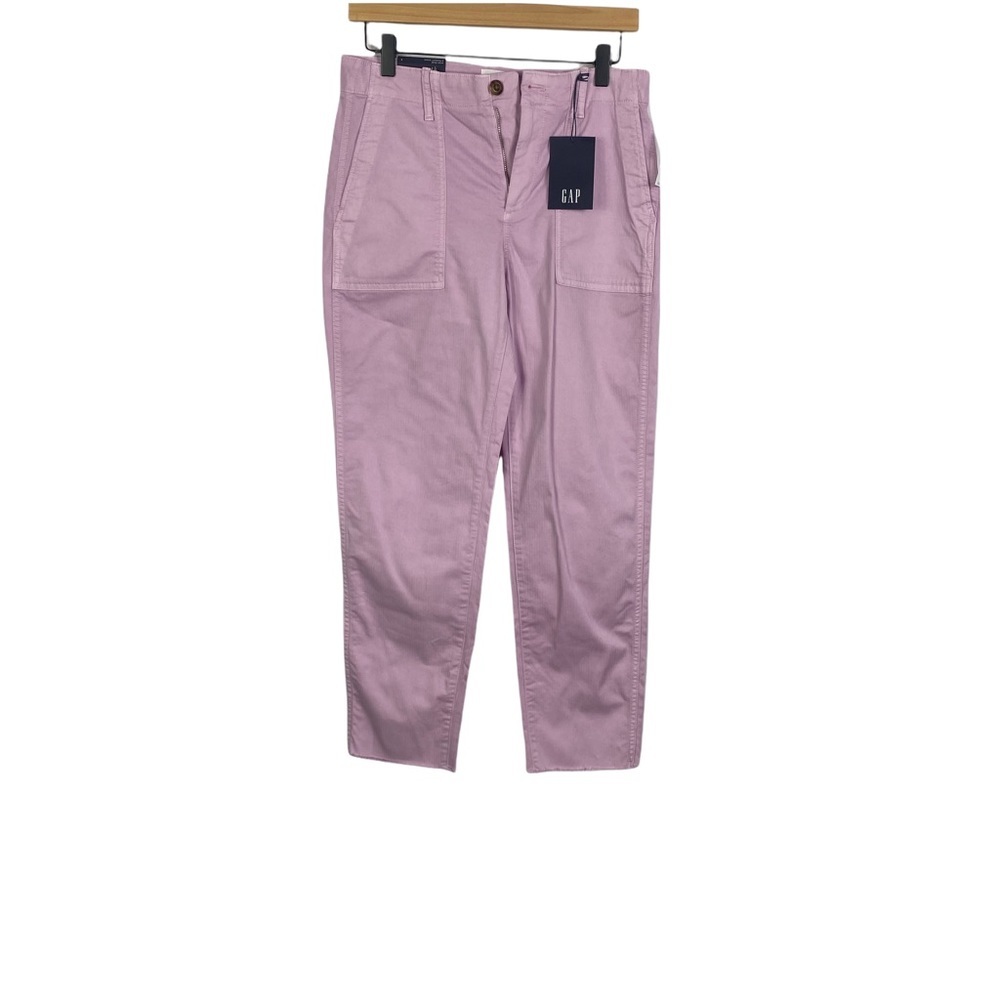 GAP High Rise Straight Khaki Pink Ankle Pants NWT Size 2